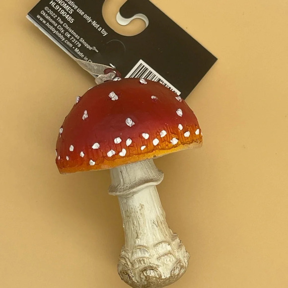 Amanita Toadstool Ornament, NWT 🍄 - Picture 4 of 6